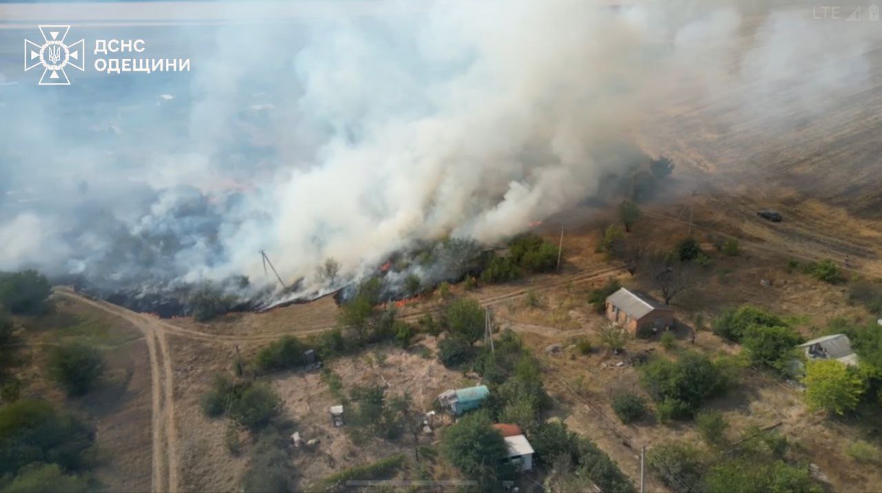 Пожежа на Одещині