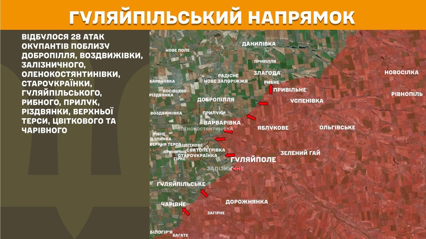 Ситуація на Гуляйпільському напрямку 7 червня