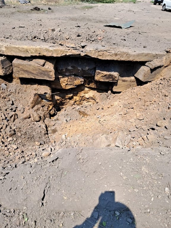 Наслідки обстрілу Слов'янської ТЕС. Фото: Володимир Проскунін