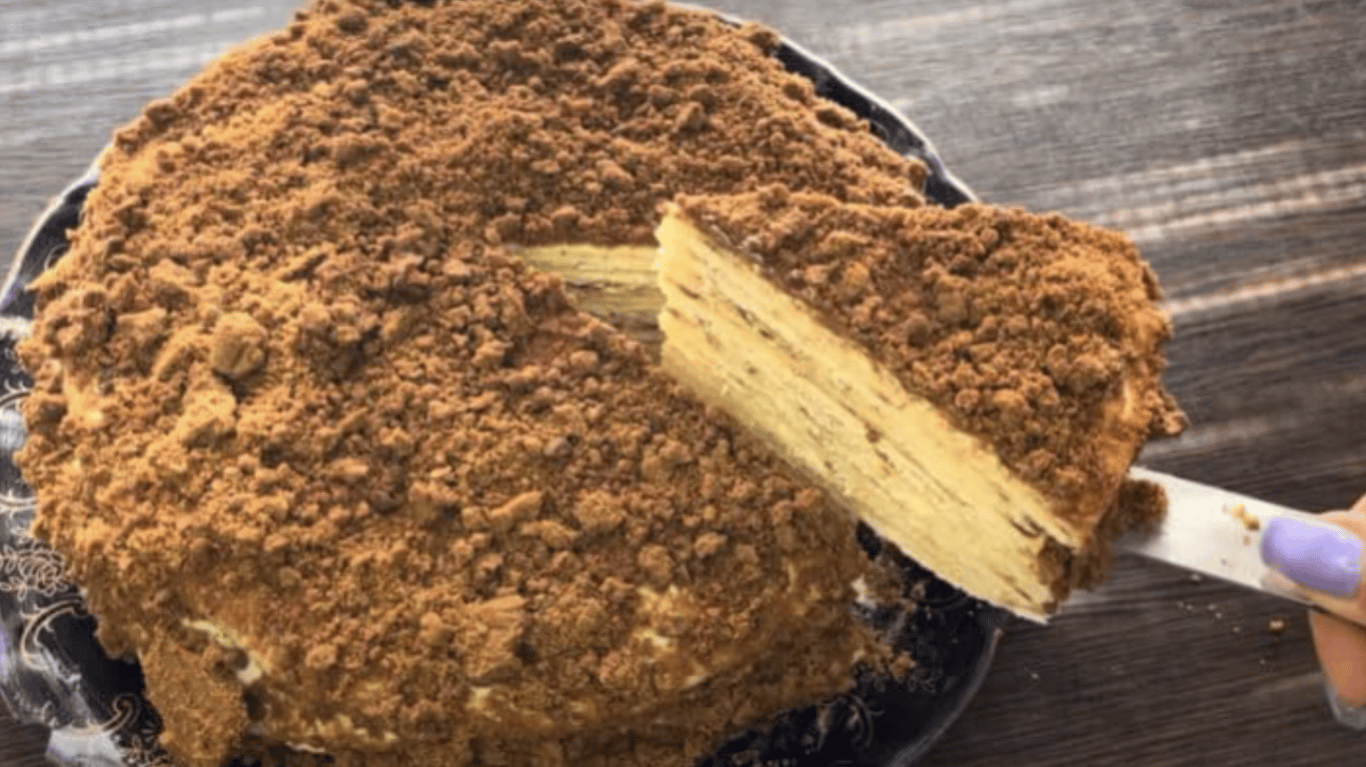 смачний торт без духовки Дитяча мрія