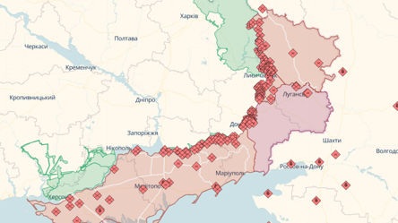 Актуальні онлайн-карти бойових дій в Україні: стан фронту на 26 липня - 285x160
