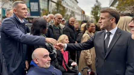 Шевченко зустрівся з Макроном та висловив співчуття французам - 285x160