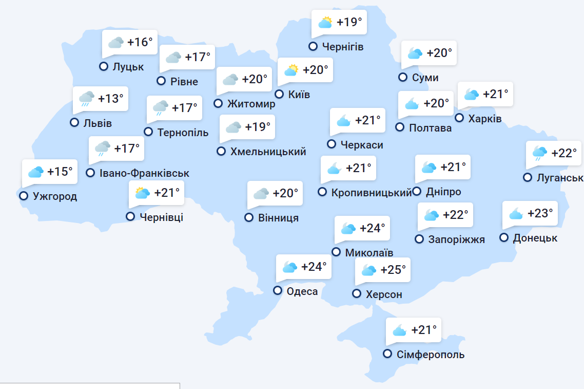 погодная карта