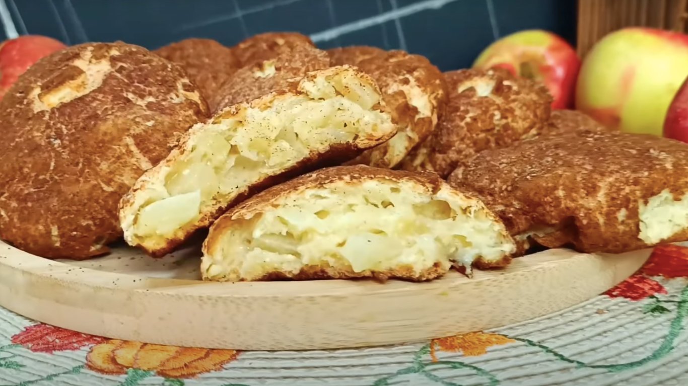 рецепт печива з яблуками та корицею