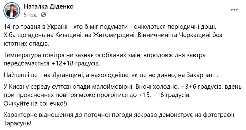 Погода в Україні