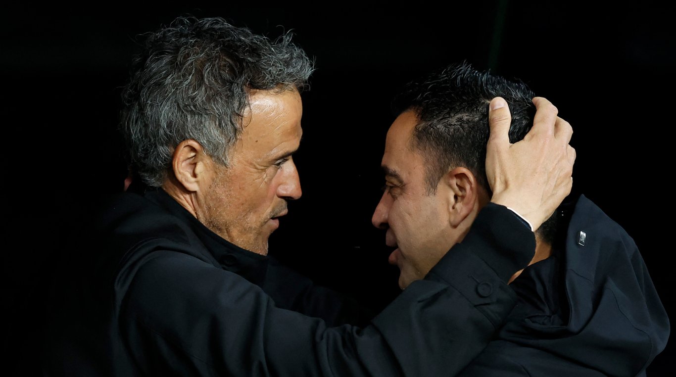 Луїс Енріке та Хаві