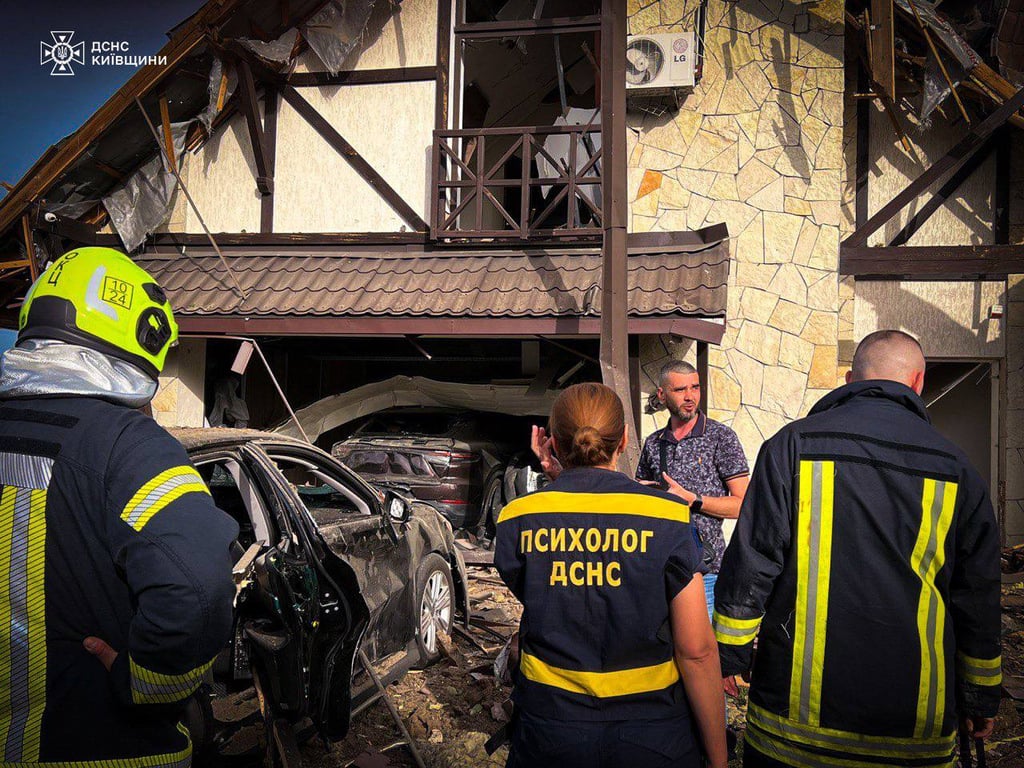 Внаслідок атаки на Київщину 23 червня є постраждалі