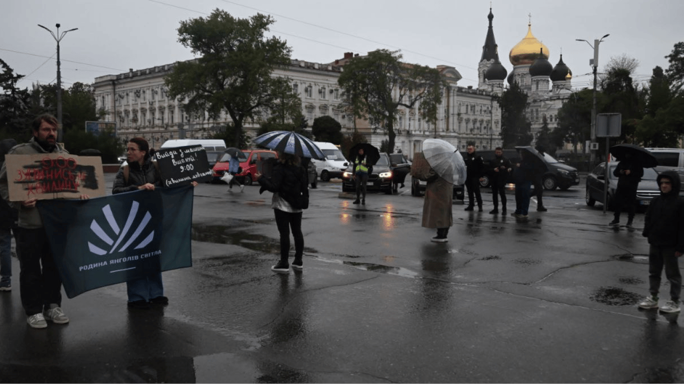 В Одесі відбулпся акція "Хвилина мовчання"
