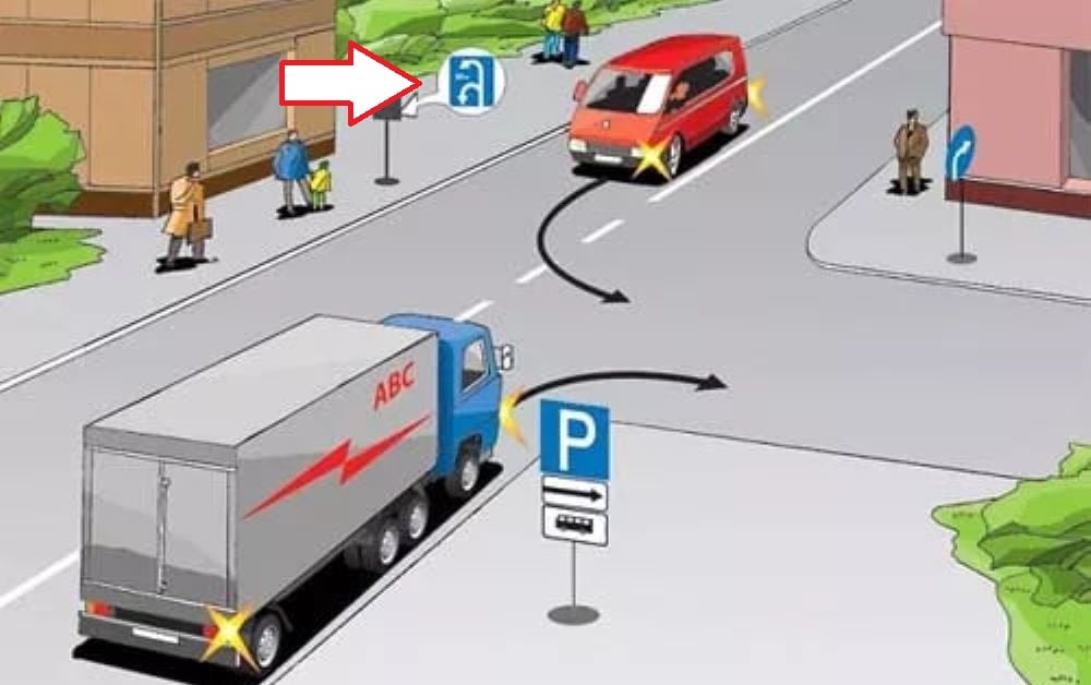 Хитрый тест по ПДД — кто из водителей нарушает правила, заезжая на стоянку - фото 3