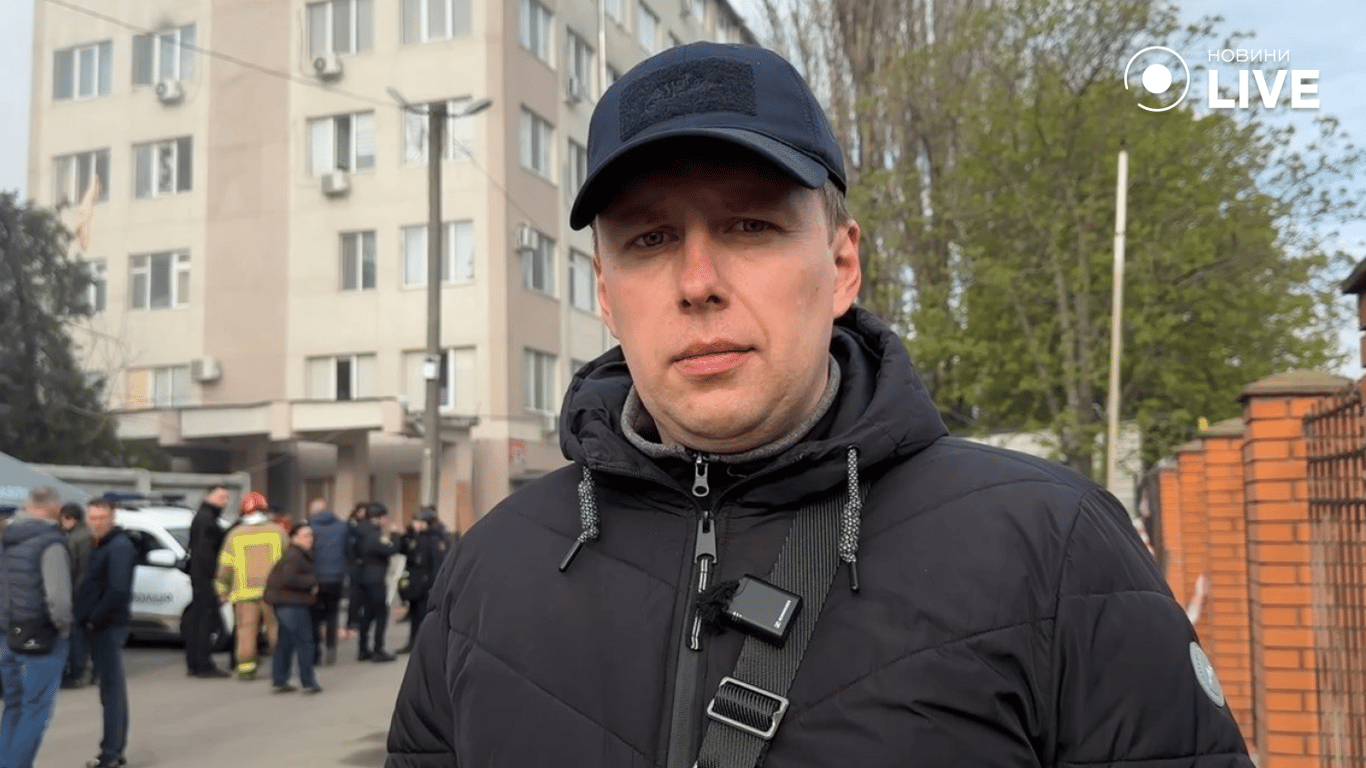 Наслідки обстрілу Одеси 16 квітня