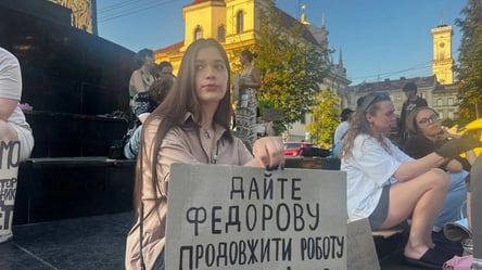 21-й день подряд: в Украине прошли митинги в поддержку Михаила Федорова - 285x160