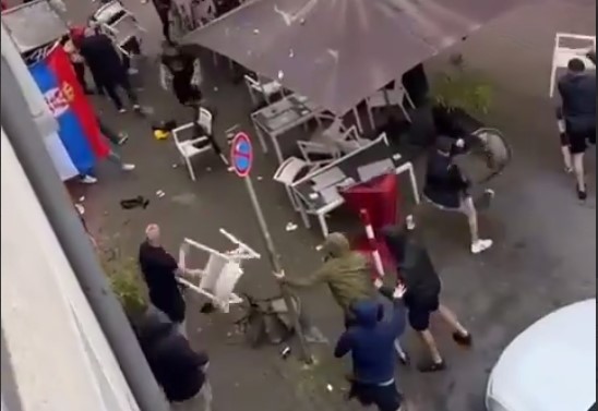 Бійка вболівальників на Євро-2024