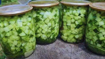Маринованные огурцы кубиками: для оливье, винегрета и салатов - 285x160