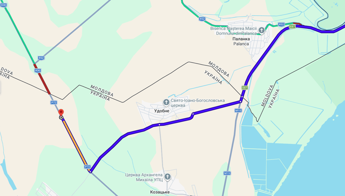 Затори на трасі Одеса — Рені: виїзд до Молдови ускладнений - фото 2
