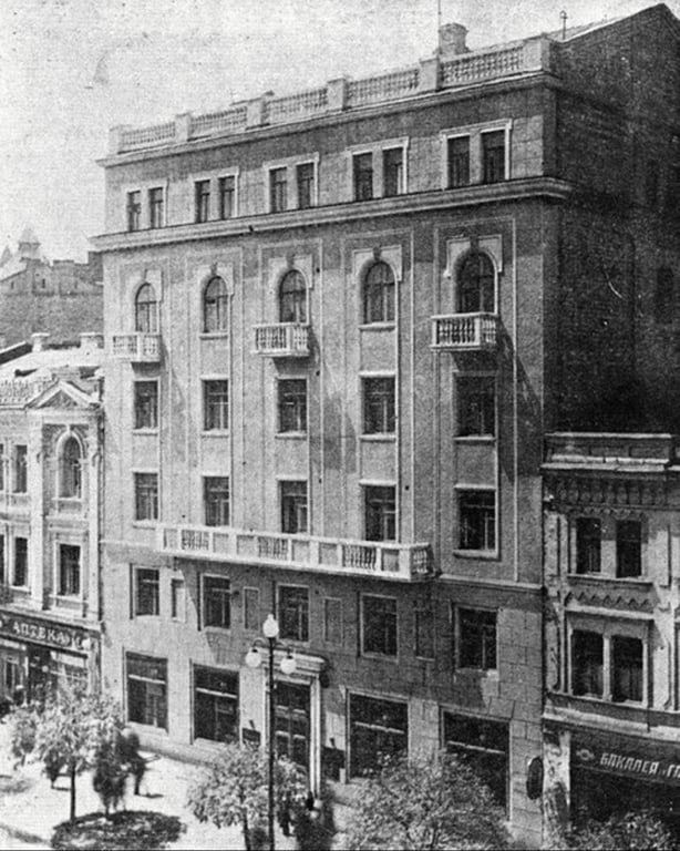 Доп по ул. Большая Васильковская 8, 1939 год.