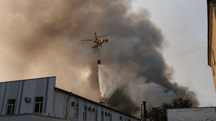 До ліквідації наслідків атаки у Києві залучено авіацію - 285x160