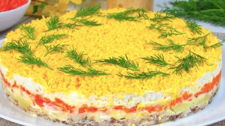 Салат "Мимоза" — любимое блюдо в новой интерпретации - 285x160