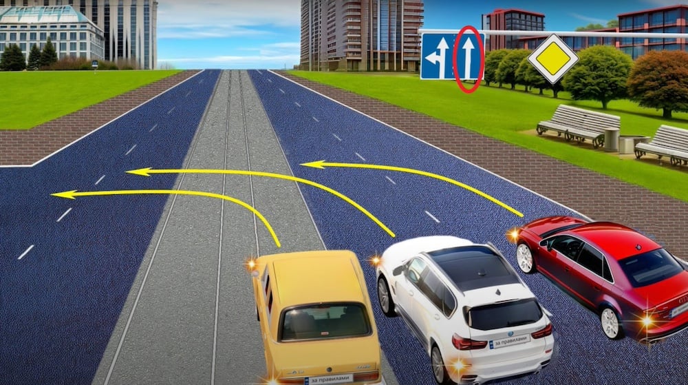 Хто порушує правила, повертаючи ліворуч — швидкий ПДР тест - фото 2