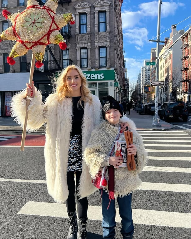 Ірина Федишин з сином Олегом