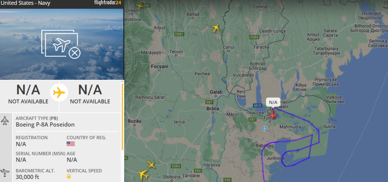 Маршрут розвіувальника НАТО 21 липня