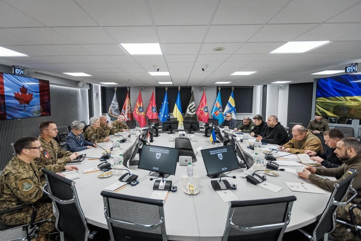 встречи украинской и канадской делегаций