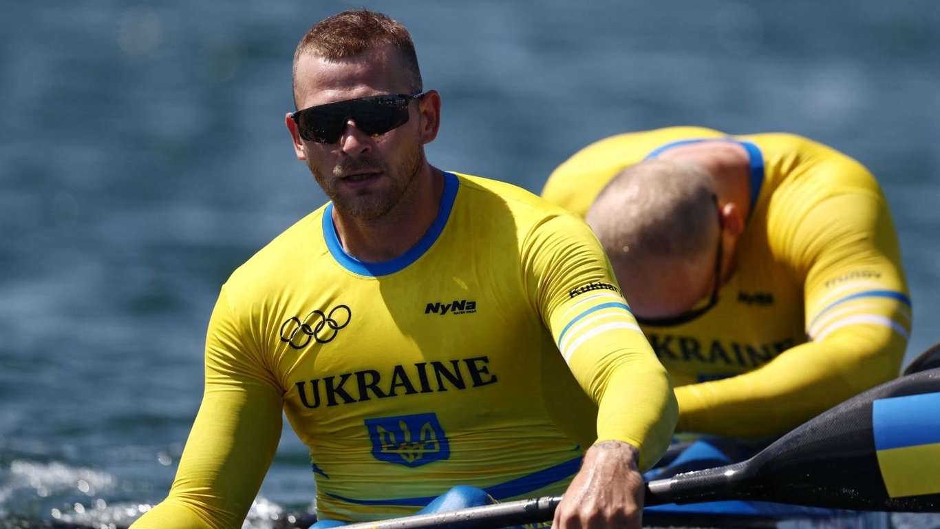 Украинская байдарка-двойка