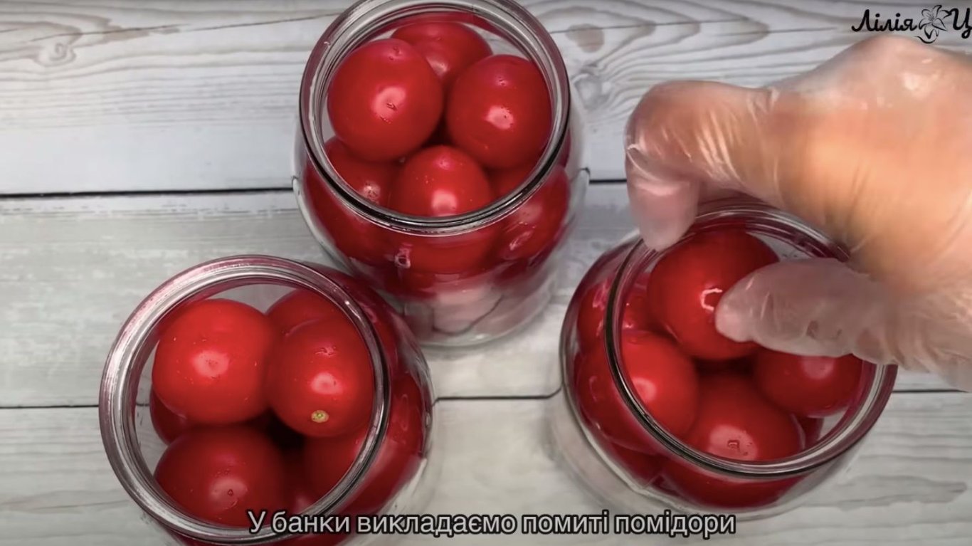 помідори на зиму 