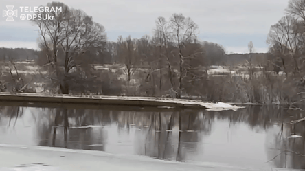 Пограничники обнаружили на Десне российский понтонный мост - 285x160