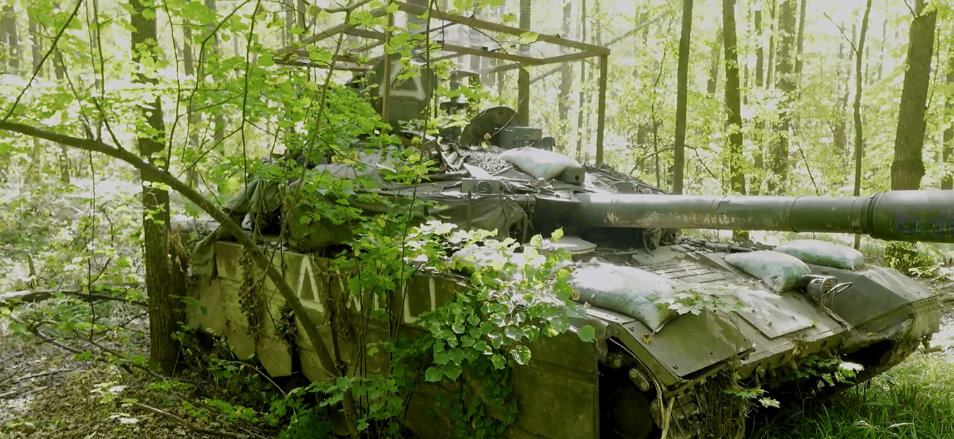 Трофейный танк