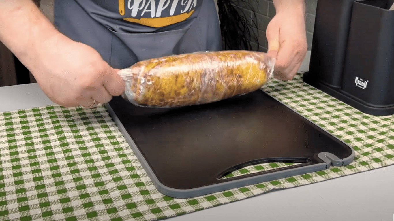 рецепт кабачкового рулета з шинкою