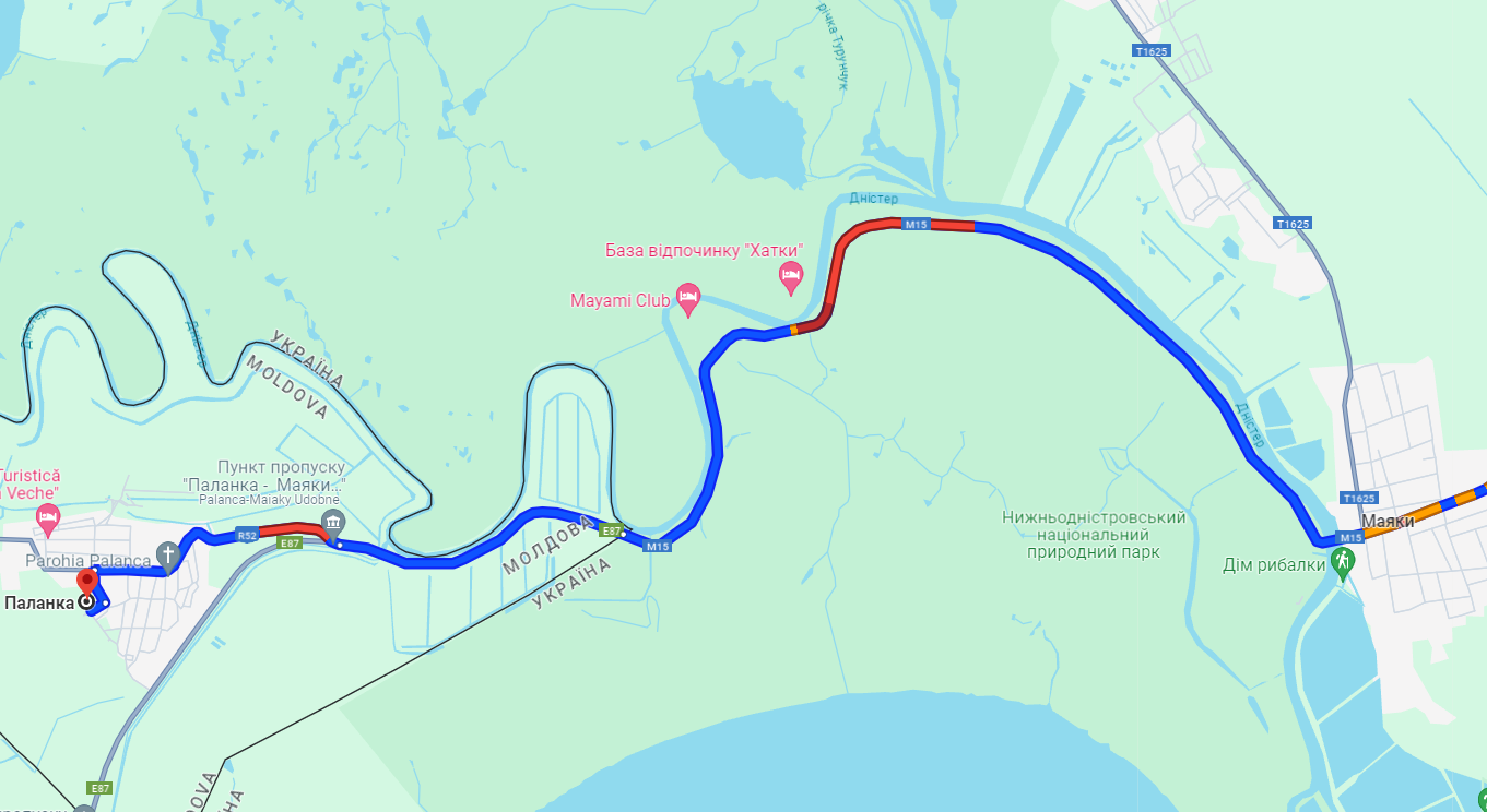 Затори на Паланку 24 травня