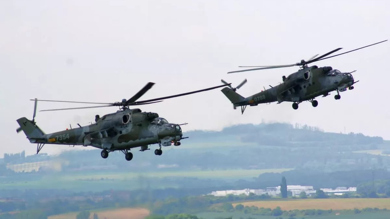 Украина получила от Чехии последнюю партию ударных вертолетов Ми-24