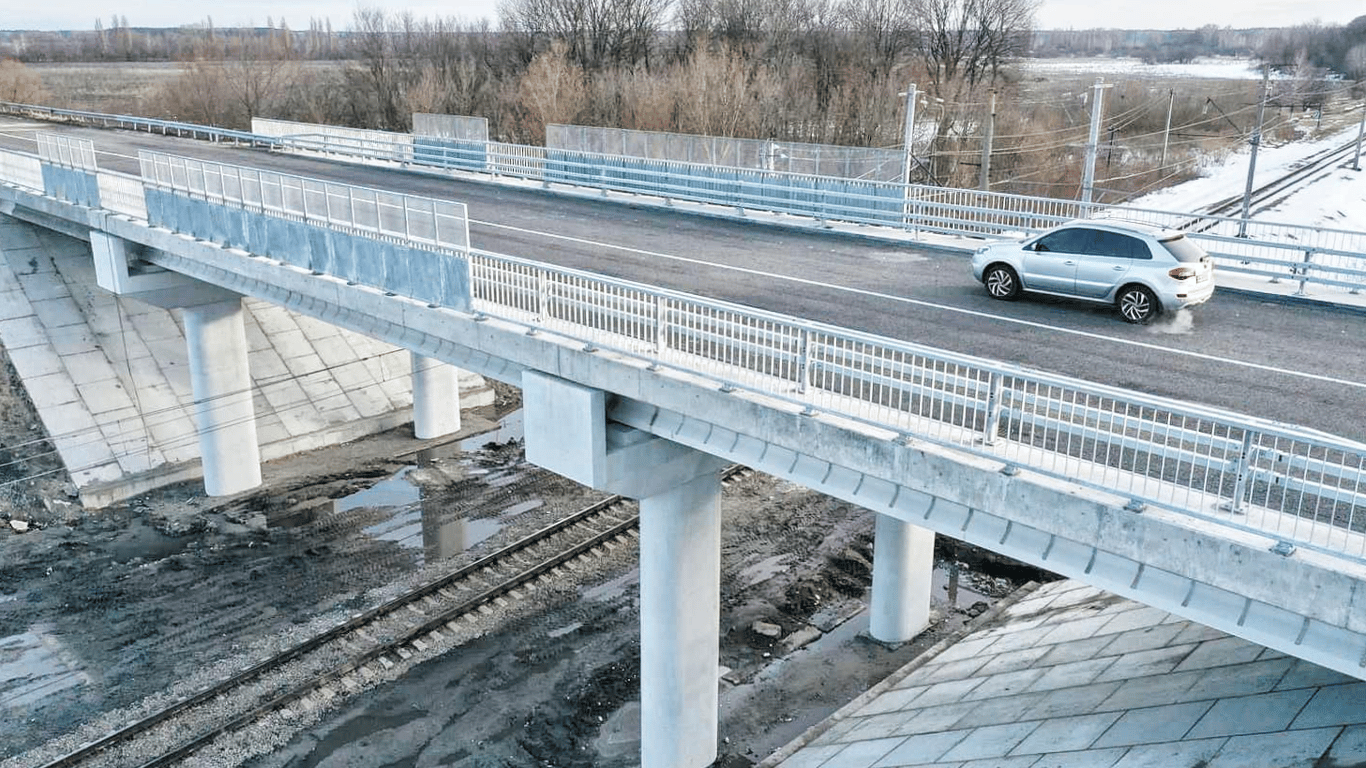 У Чернігівській області відкрили шляхопровід, який підірвали під час вторгнення РФ