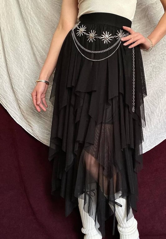 Багатошарова спідниця буде мати крутий вигляд цієї весни