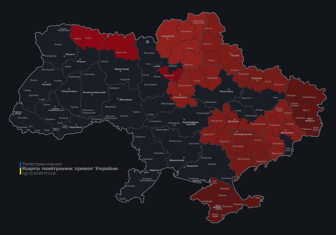 Обстріл України 25 квітня - що відомо