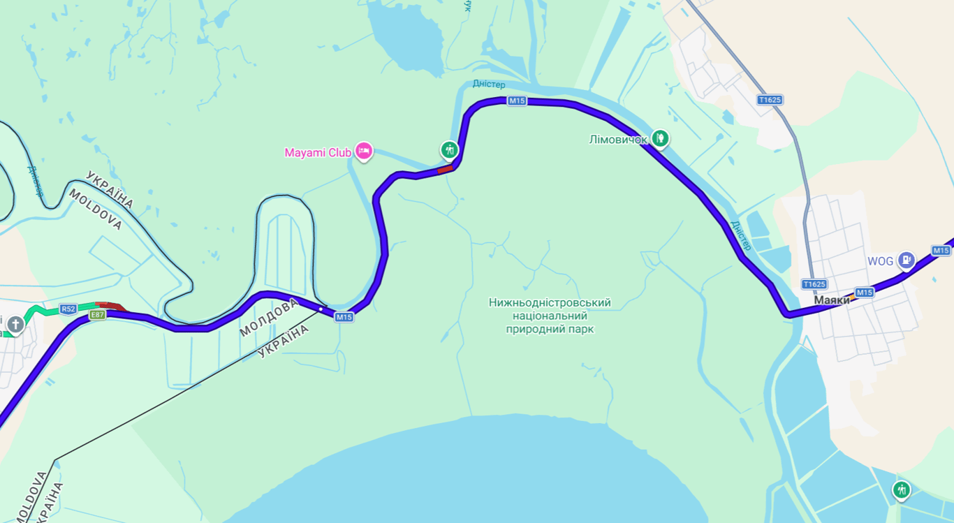 Затори на трасі Одеса-Рені та черги до кордонів — яка ситуація - фото 1