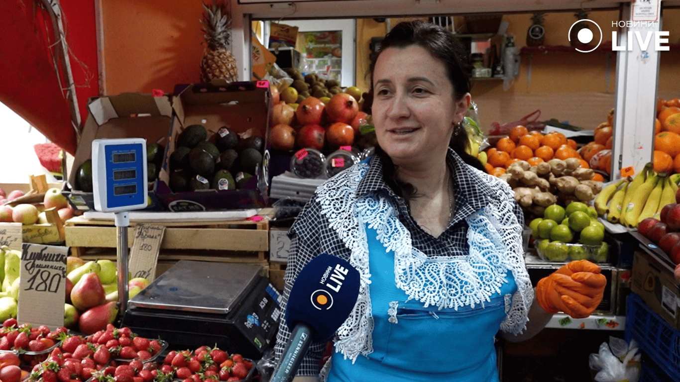 Продавчиня Галина про вартість овочів