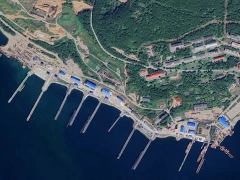 База атомних човнів РФ на Камчатці