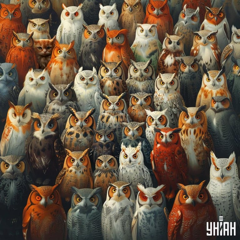 Визуальная головоломка на внимательность