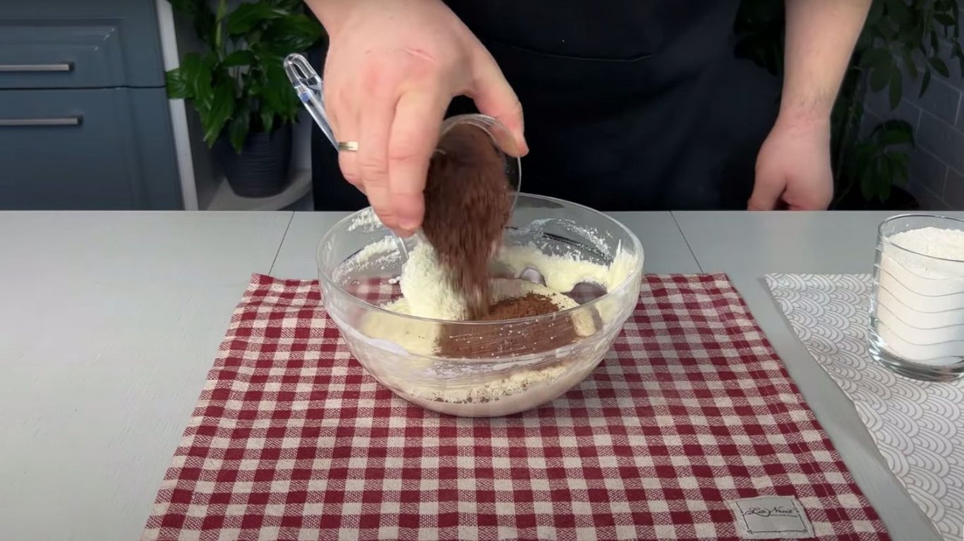 шоколадний манник рецепт 