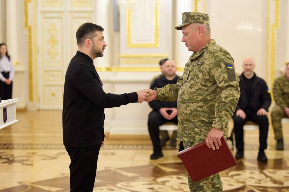 Зеленський відзначив воїнів