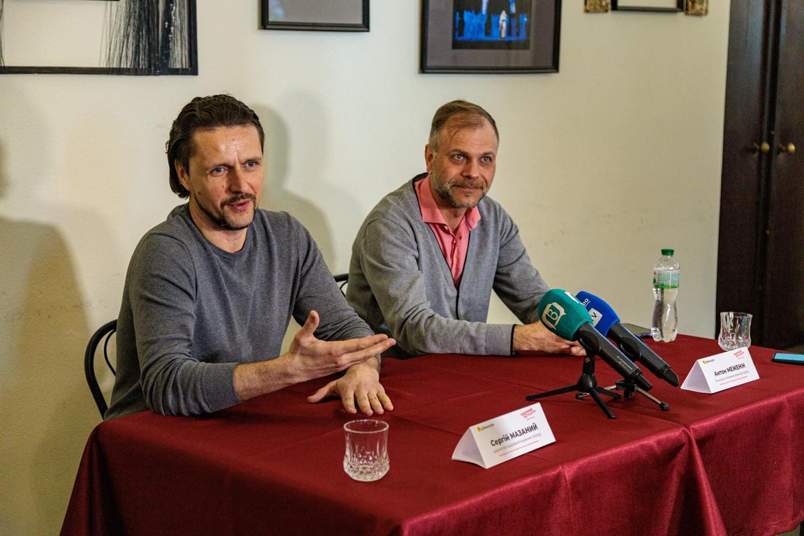 Сергей Мазаный и Антон Меженин