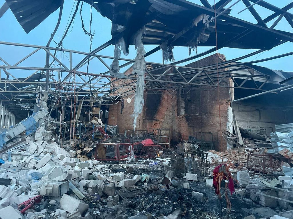 Наслідки обстрілу Сум 6 березня