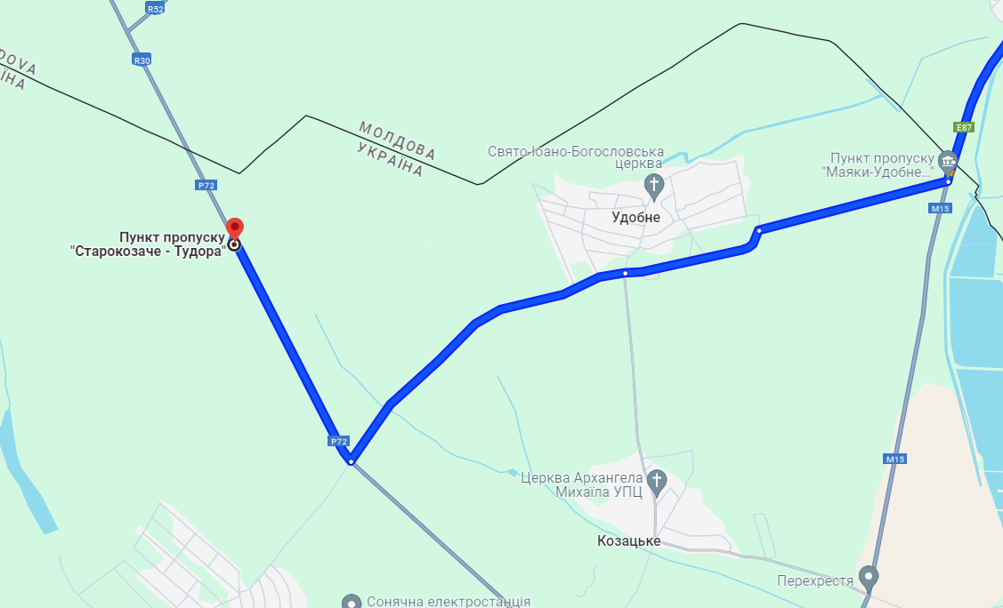 Черги на КПП "Старокозаче — Тудора" 5 серпня