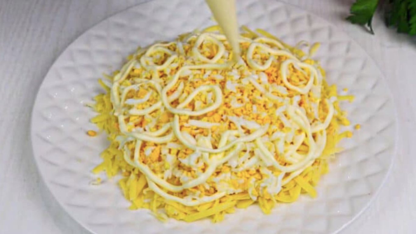 легендарний салат "Білочка" бюджетний