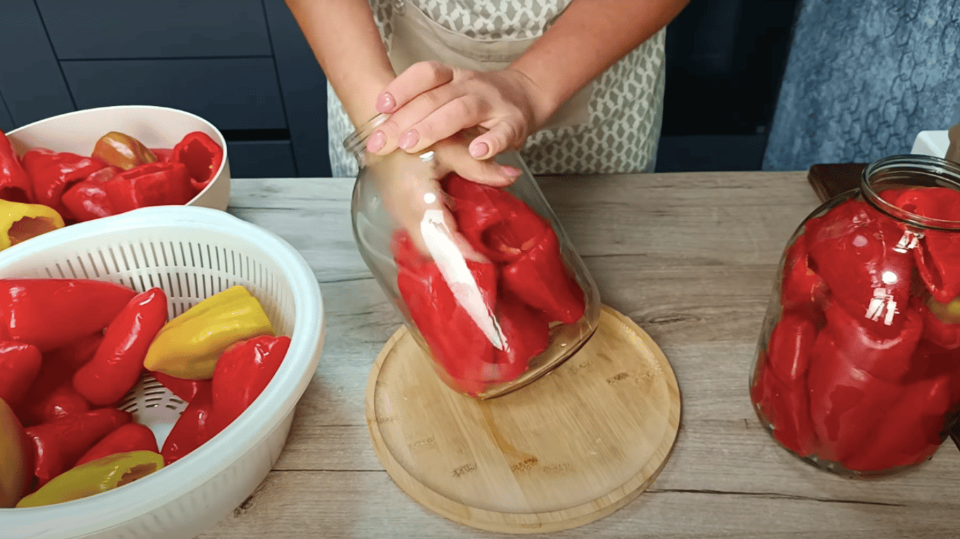 заготівля на зиму з солодкими перцями