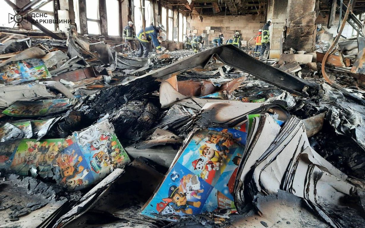 Руйнування на підприємстві у Харкові