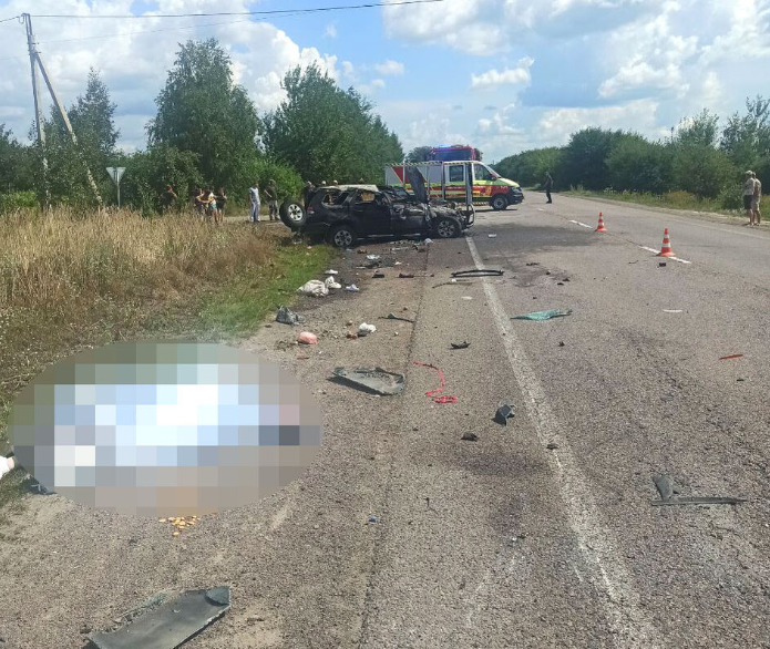 ДТП у Рівненській області 31 липня. Фото: Нацполіція