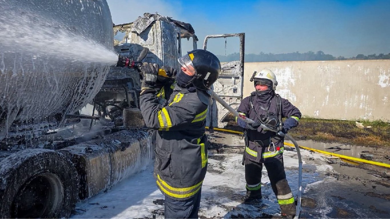 Удар по стоянці на Одещині
