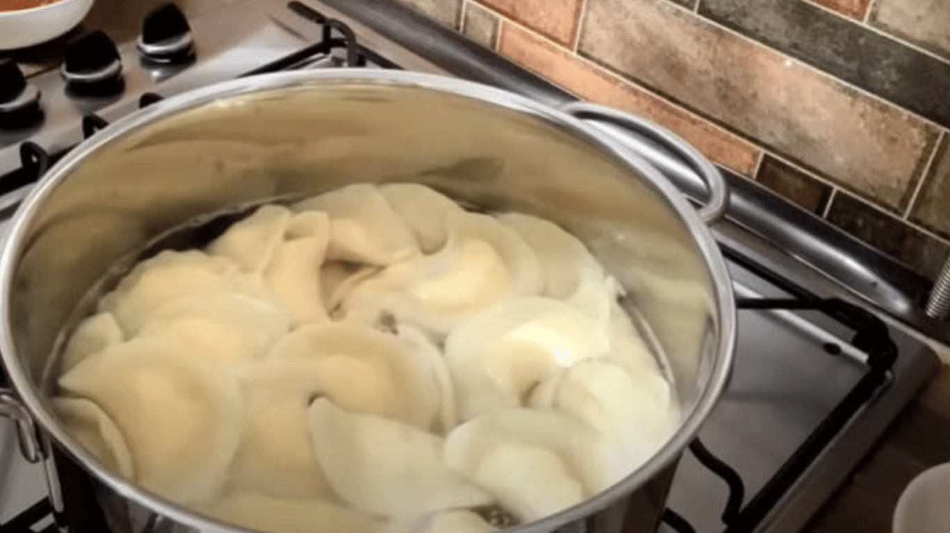 рецепт тіста для вереників з начинкою